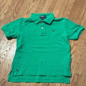 Ralph Lauren Green Jersey with Classic Polo Collar
